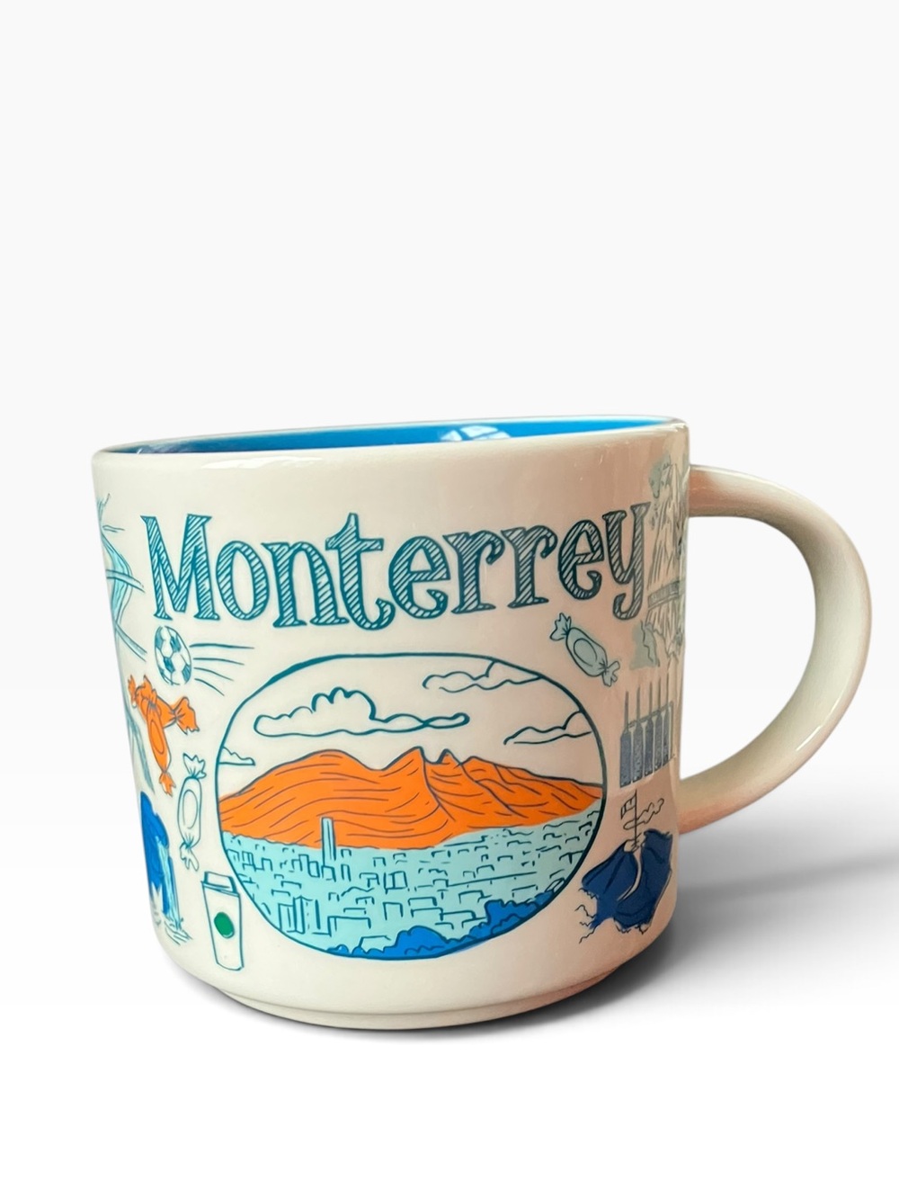Starbucks Monterey Mexico Mug Been There Series Collectible Ceramic NWOB